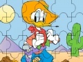 Igra Cowboy Donald: Jigsaw Puzzle