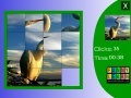 Igra Slide puzzle: Alone Stork 