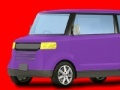 Igra Purple Big Car: Coloring