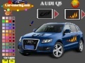 Igra Audi Q5 Car: Coloring