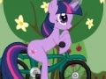 Igra Little pony - bike racing