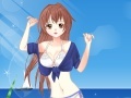 Igra Anime summer girl dress up game