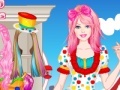 Igra Barbie Clown Princess Dress Up