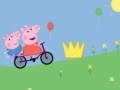 Igra Peppa Pig on bike