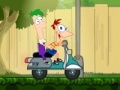 Igra Phineas and Ferb: crazy motorcycle