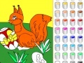 Igra Kid's coloring: Easter eggs