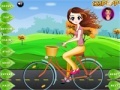 Igra Bicycle Girl Dress Up