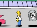 Igra The Simpsons In Homers Beer Run
