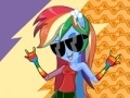 Igra Rainbow Dash. Dress up