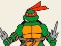 Igra Coloring Teenage Mutant Ninja Turtles