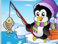 Igra Fishing Penguin Jigsaw