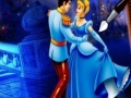 Igra Cinderella and Prince. Online coloring game