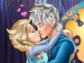Igra Elsa Frozen kissing Jack Frost