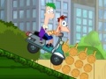 Igra Phineas And Ferb Crazy Motocycle