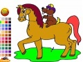 Igra Horse and Dog Coloring