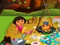 Igra Dora`s Forest Camp Cleaning