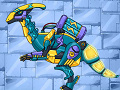 Igra Combine! Dino Robot Lightning Parasau 