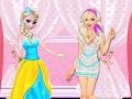 Igra Elsa vs Barbie: Fashion Show