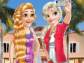 Igra Elsa And Rapunzel Selfie Time