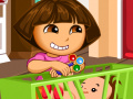 Igra Dora the Babysitter Slacking
