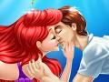 Igra Ariel Prince Eric Kissing Underwater