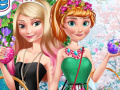 Igra Elsa & Anna Easter Fun