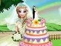 Igra Elsa's Wedding Cake Cooking