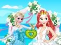 Igra Elsa at Ariel Wedding