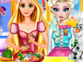 Igra Elsa & Rapunzel Cooking Disaster