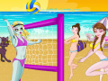 Igra Princess Vs Monster High Beach Voleyball