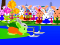 Igra Bunny Bloony 4 The paper boat