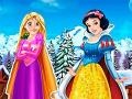 Igra Rapunzel And Snow White Winter Dress Up