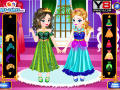 Igra Baby Elsa With Anna Dress Up