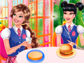 Igra Princesses Burger Cooking