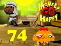 Igra Monkey Go Happy Stage 74
