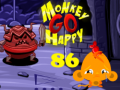 Igra Monkey Go Happy Stage 86