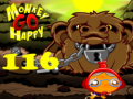 Igra Monkey Go Happy Stage 116