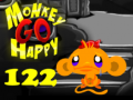 Igra Monkey Go Happy Stage 122