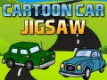 Igra Cartoon Car Jigsaw