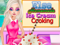 Igra Elsa Homemade Ice Cream Cooking
