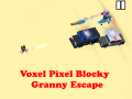 Igra Voxel Pixel Blocky Granny Escape