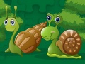 Igra Cute Snails Jigsaw