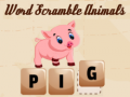 Igra Word Scramble Animals