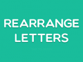 Igra Rearrange Letters