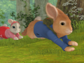 Igra Peter rabbit Treetop hop! The super secret squirrel test 