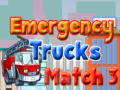 Igra Emergency Trucks Match 3