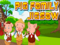 Igra Pig Family Jigsaw
