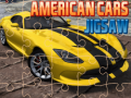 Igra American Cars Jigsaw