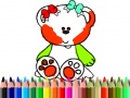 Igra Back to School: Sweet Bear Coloring