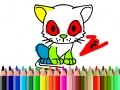 Igra Back To School: Cat Coloring